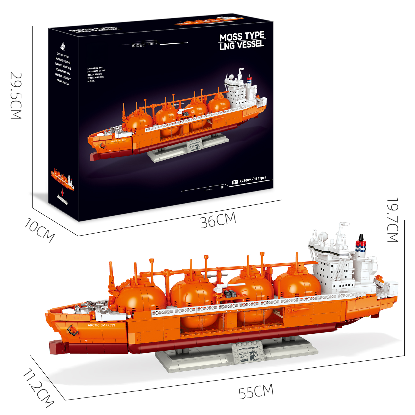 X78009 MOSS Type LNG Vessel (1342 PCS) - image 9