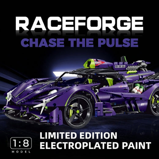 10614 1:8 Supercar Building Blocks (3664 PCS)