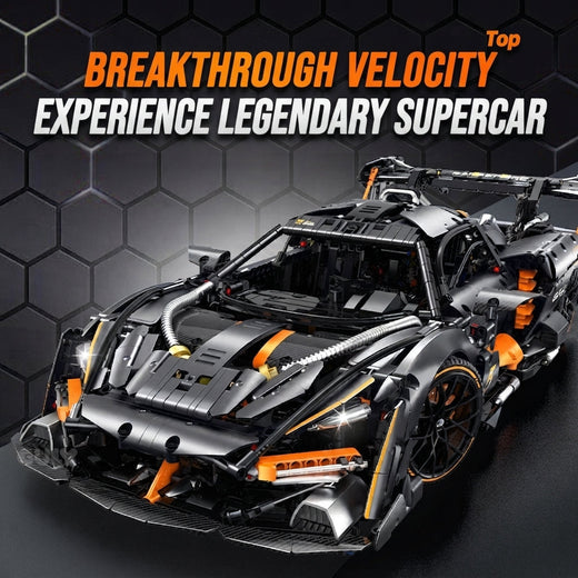 10646 1:8 Supercar Building Blocks (3803 PCS)