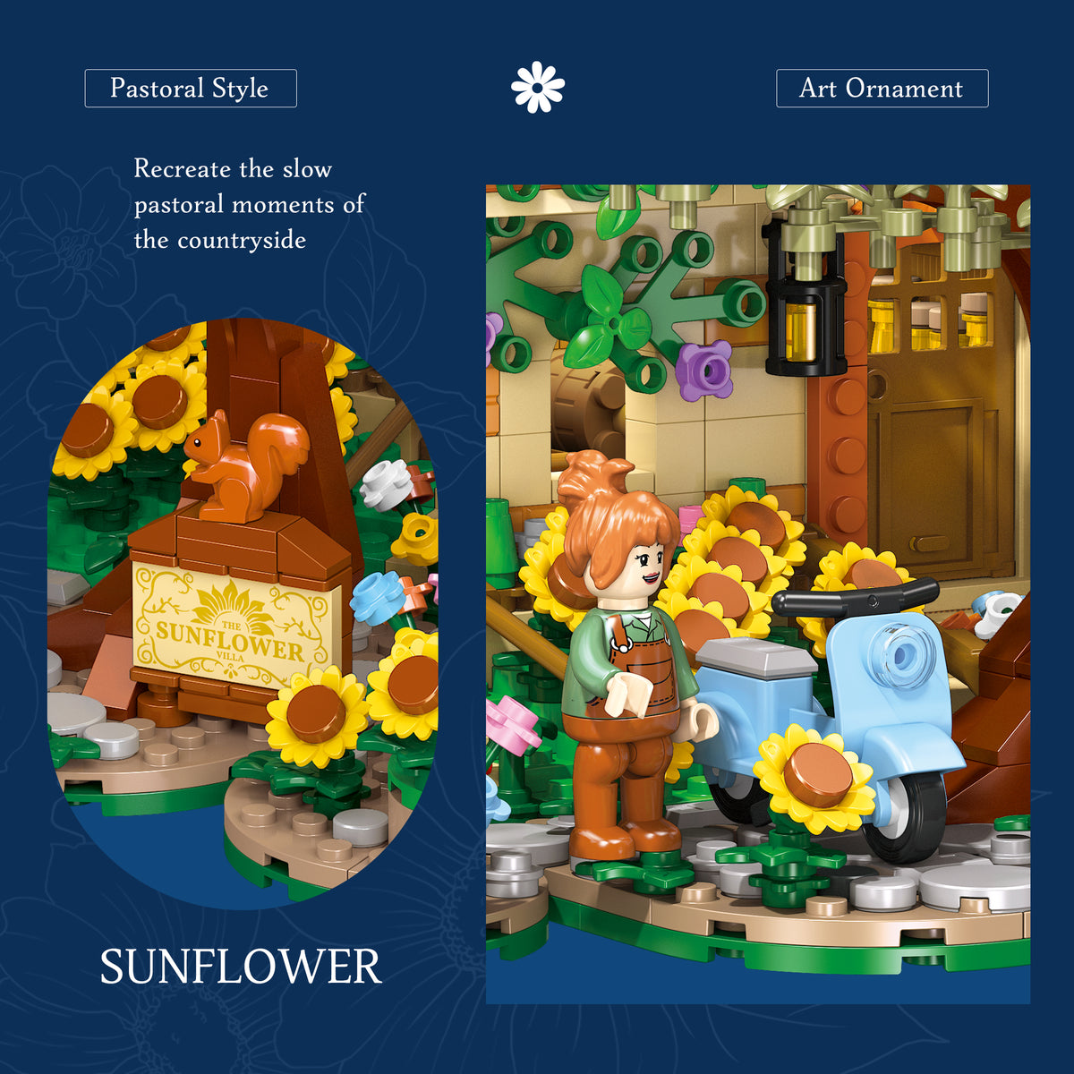 X68004 Sunflower Farm (1986 PCS) - image 2