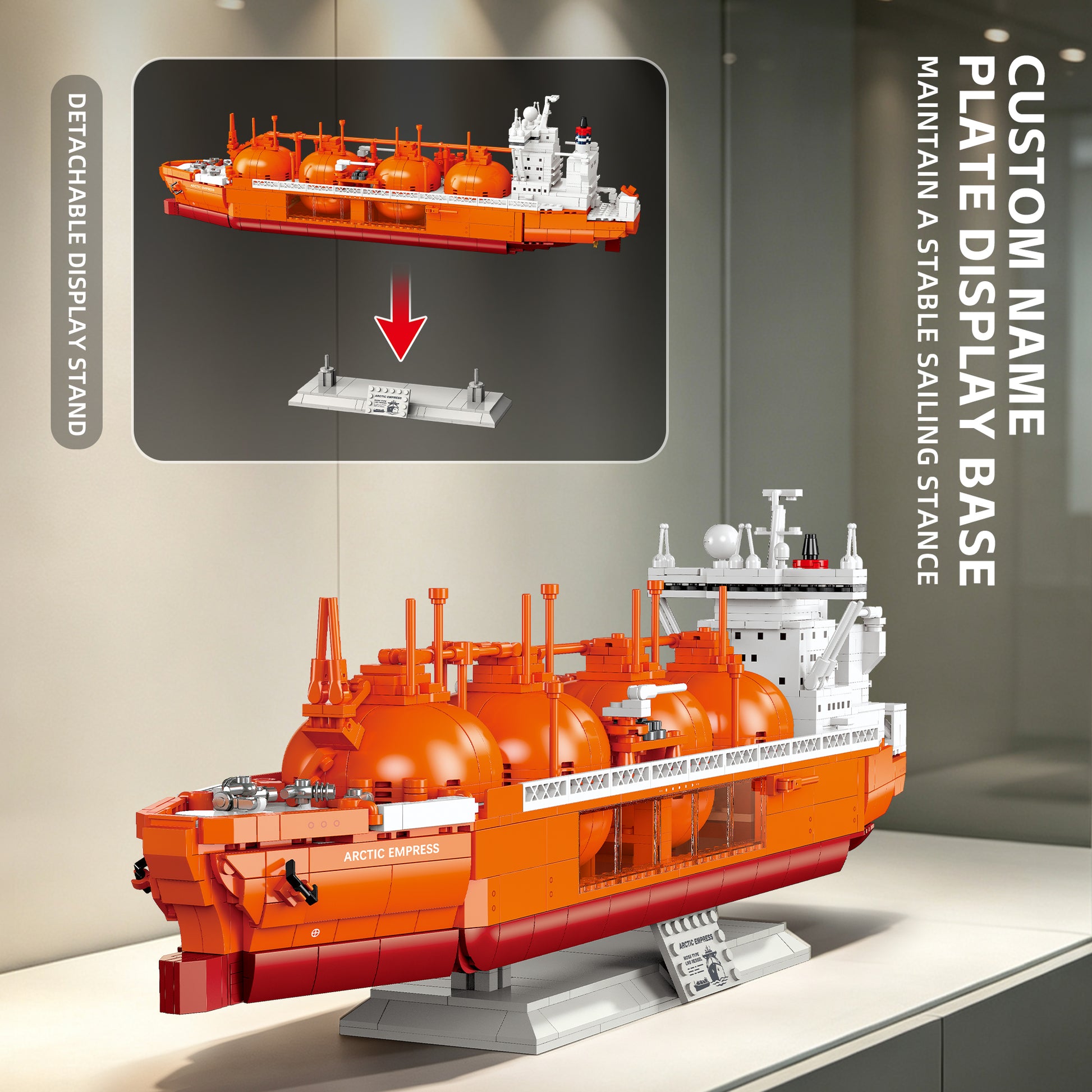 X78009 MOSS Type LNG Vessel (1342 PCS) - image 4
