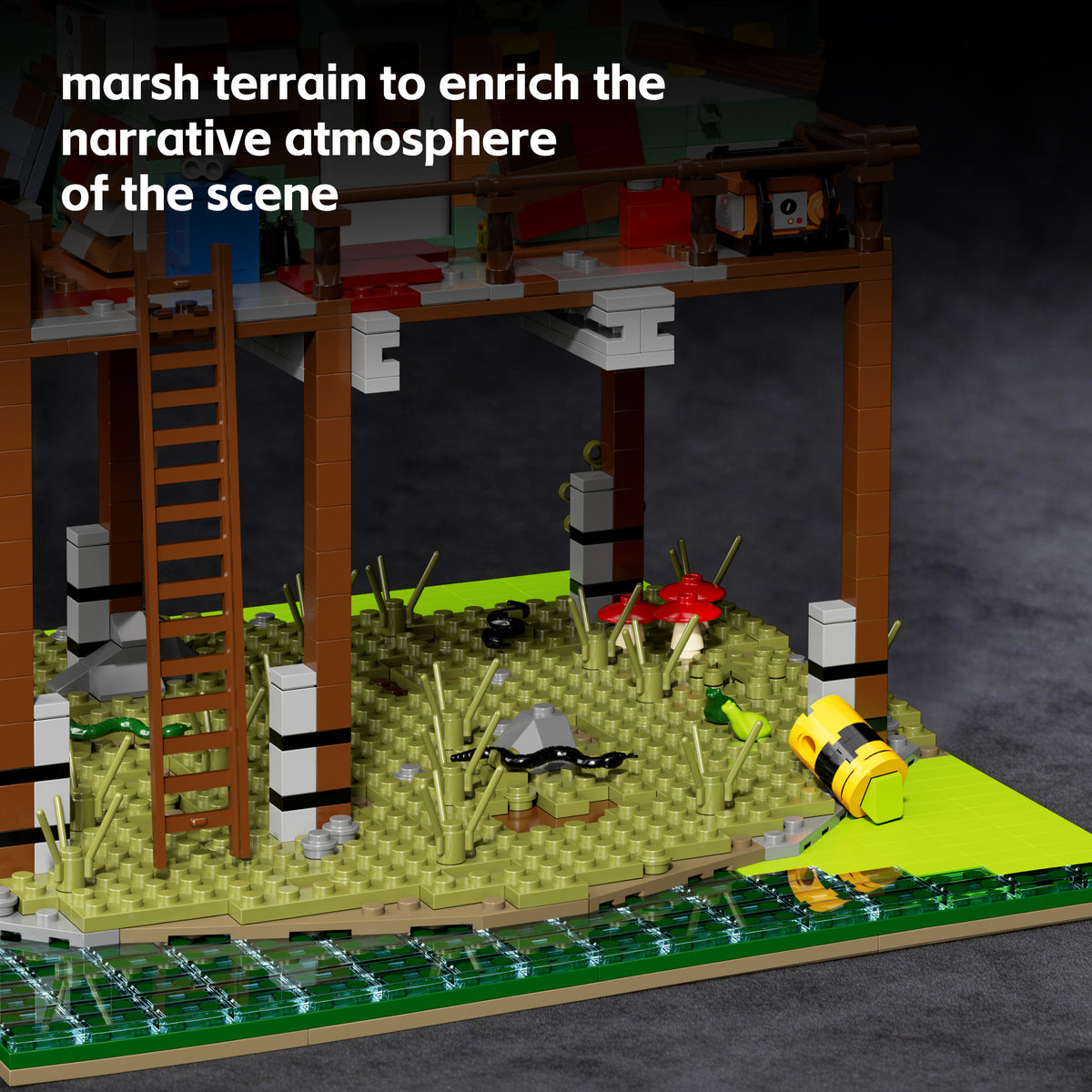 66204 Post Apocalyptic Liaison Station (1794 PCS) - image 3