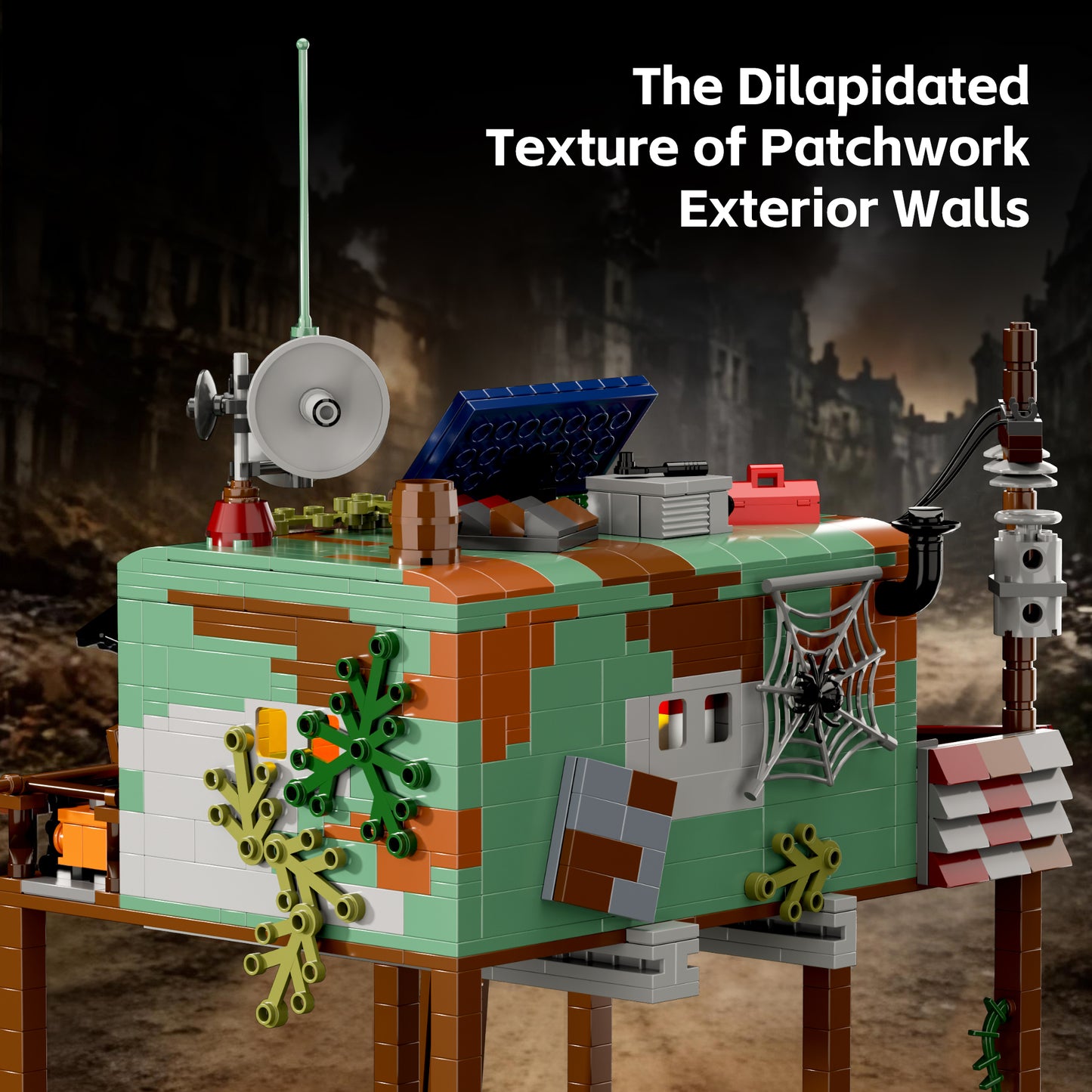 66204 Post Apocalyptic Liaison Station (1794 PCS) - image 4