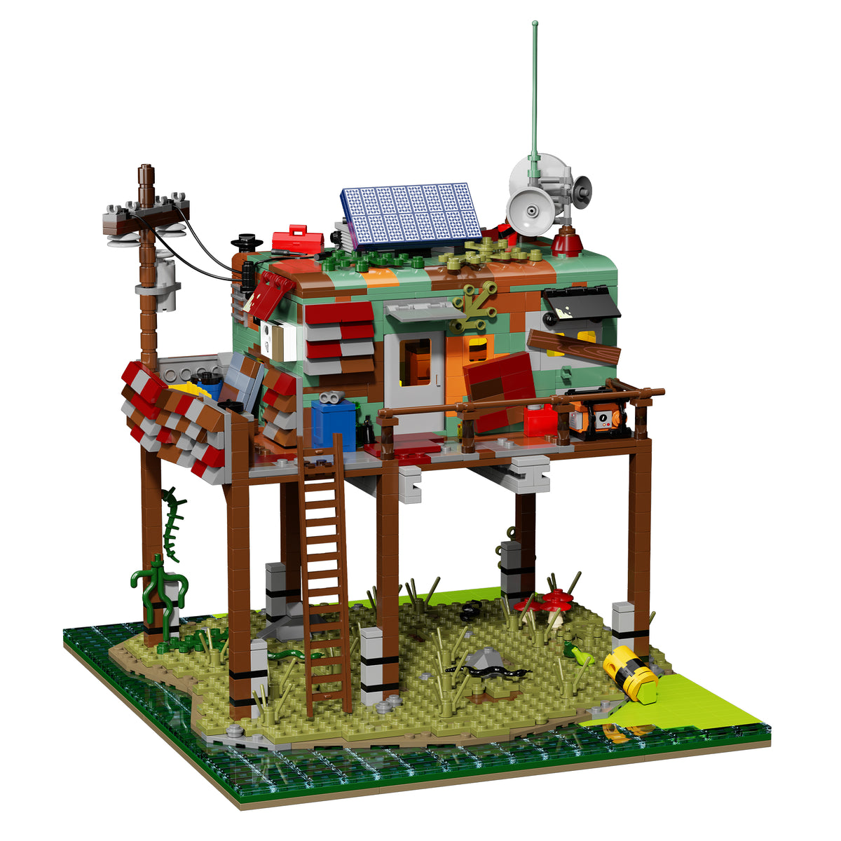 66204 Post Apocalyptic Liaison Station (1794 PCS) - image 7