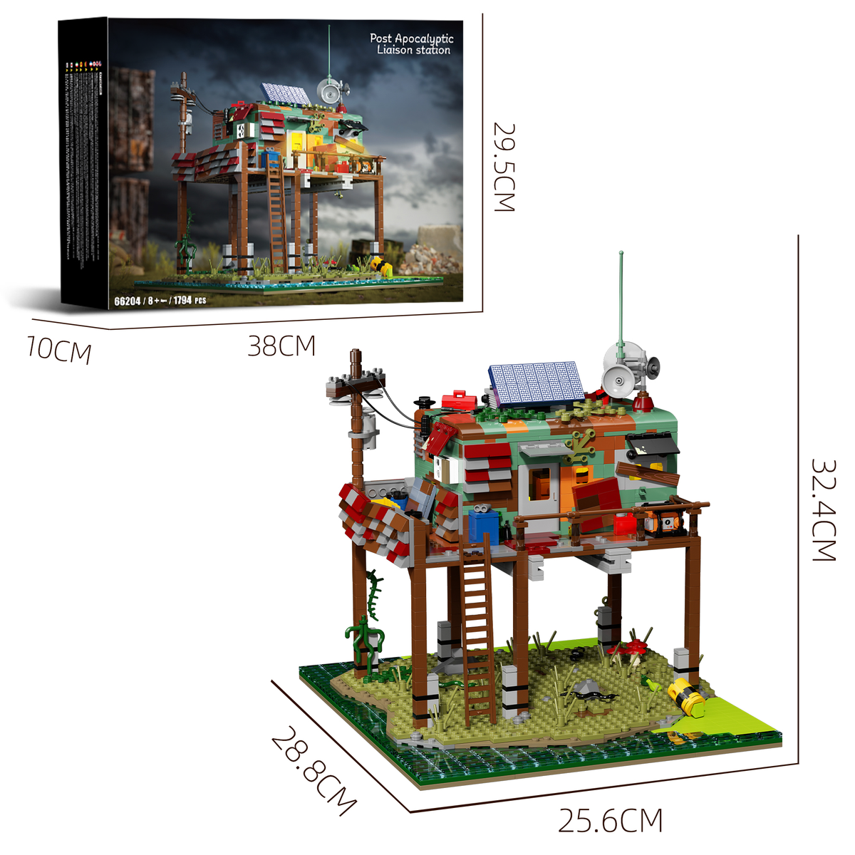 66204 Post Apocalyptic Liaison Station (1794 PCS) - image 8