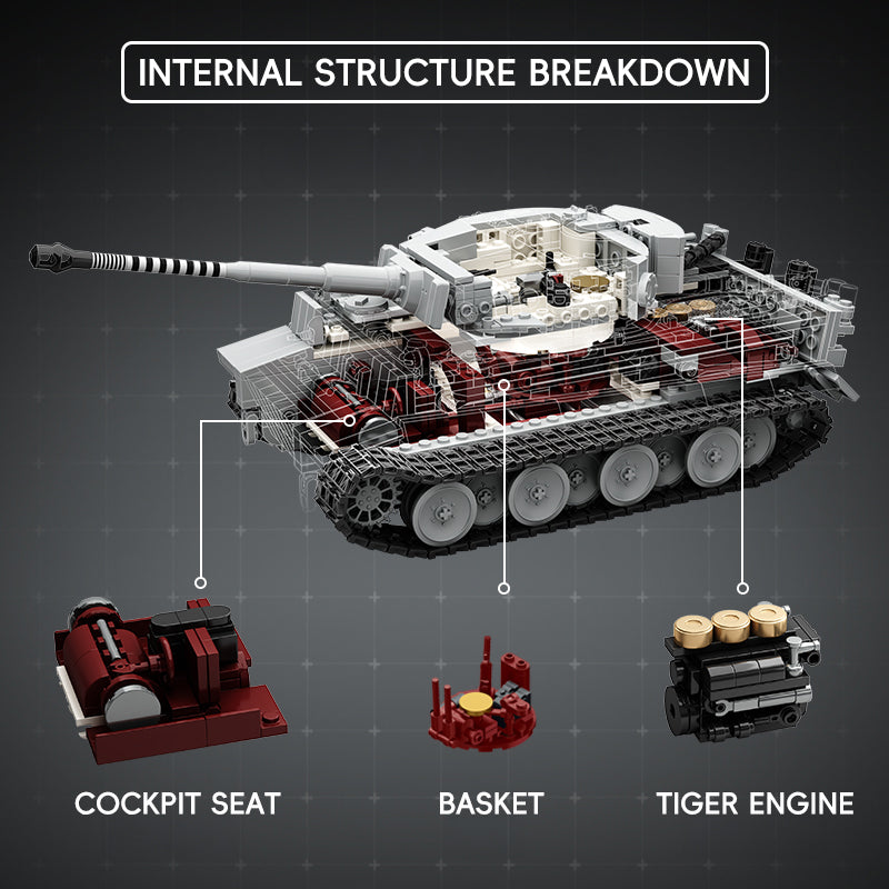 TK8001 Tiger I Heavy Tank