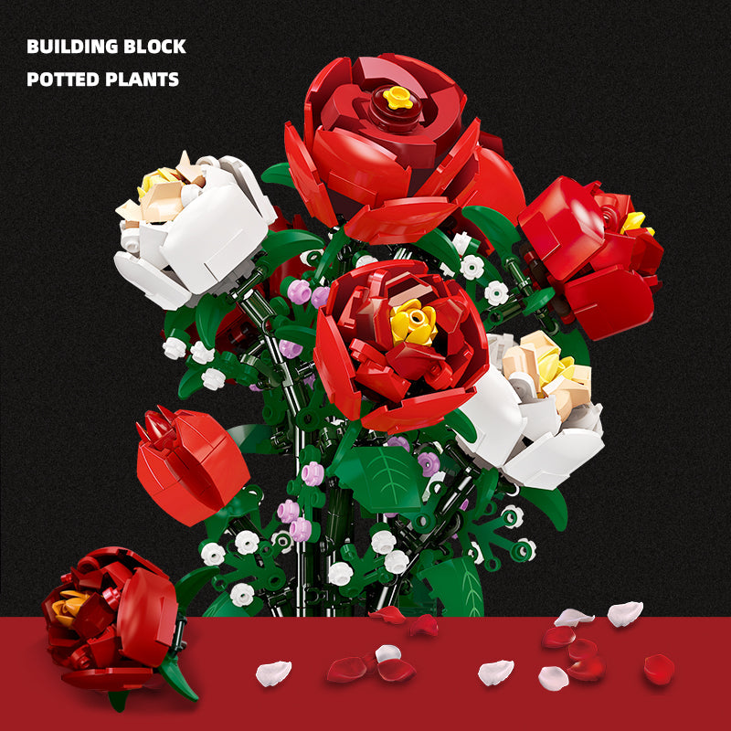 JJ9010 Rose Flower Bouquet