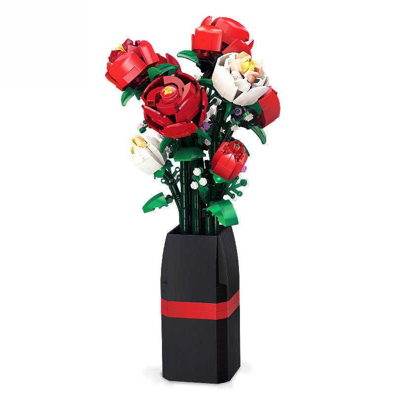 JJ9010 Rose Flower Bouquet (818 PCS)