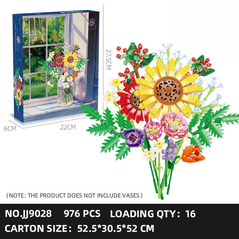 JJ9028 Summer Romance Bouquet (976 PCS)