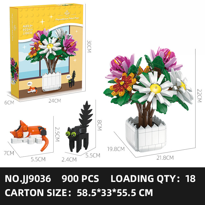 JJ9036 Chrysanthemum Bonsai (900 PCS)