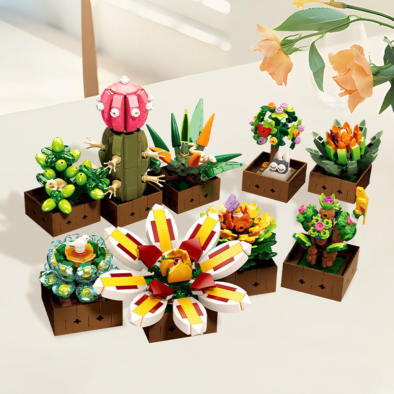 JJ9037 Succulent Bonsai (913 PCS)