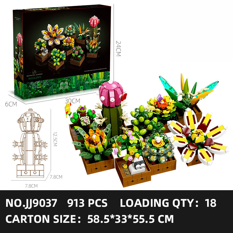 JJ9037 Succulent Bonsai (913 PCS)
