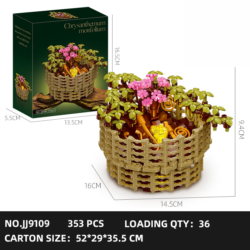 JJ9109 Chrysanthemum Bonsai Mini (353 PCS)