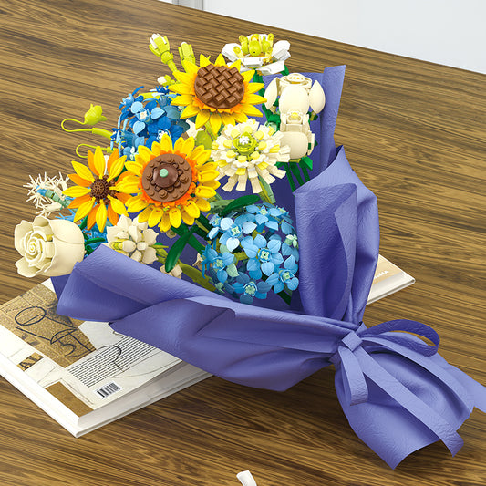 JJ9196 Sunflower Hand Bouquet (1124 PCS)