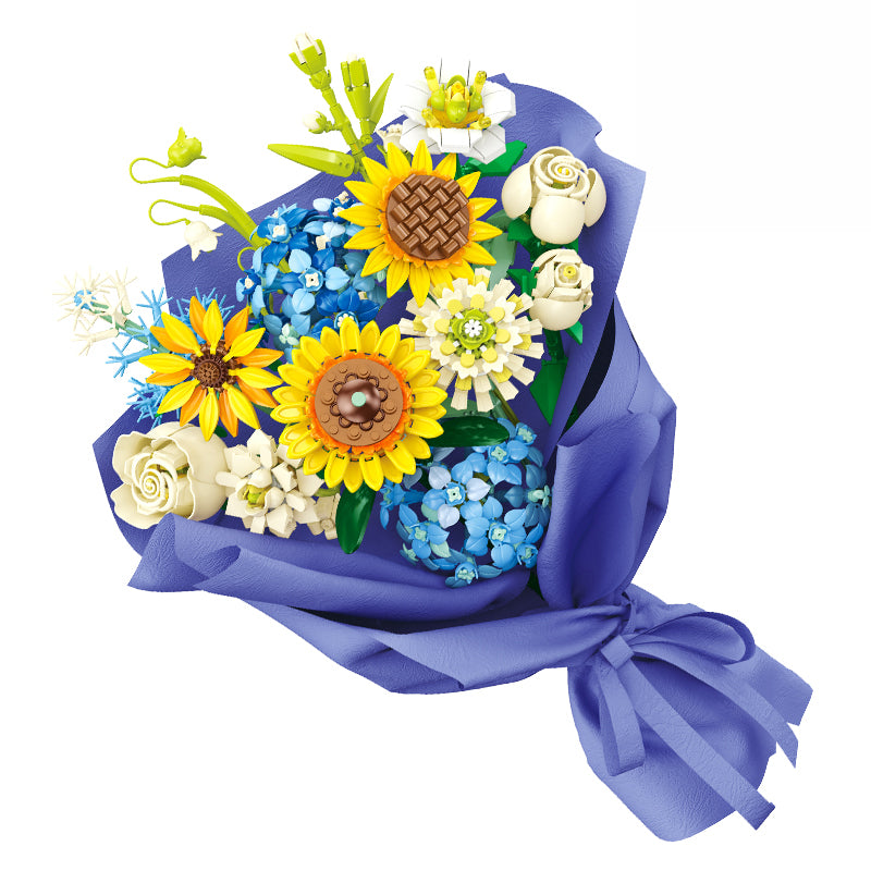 JJ9196 Sunflower Hand Bouquet (1124 PCS)